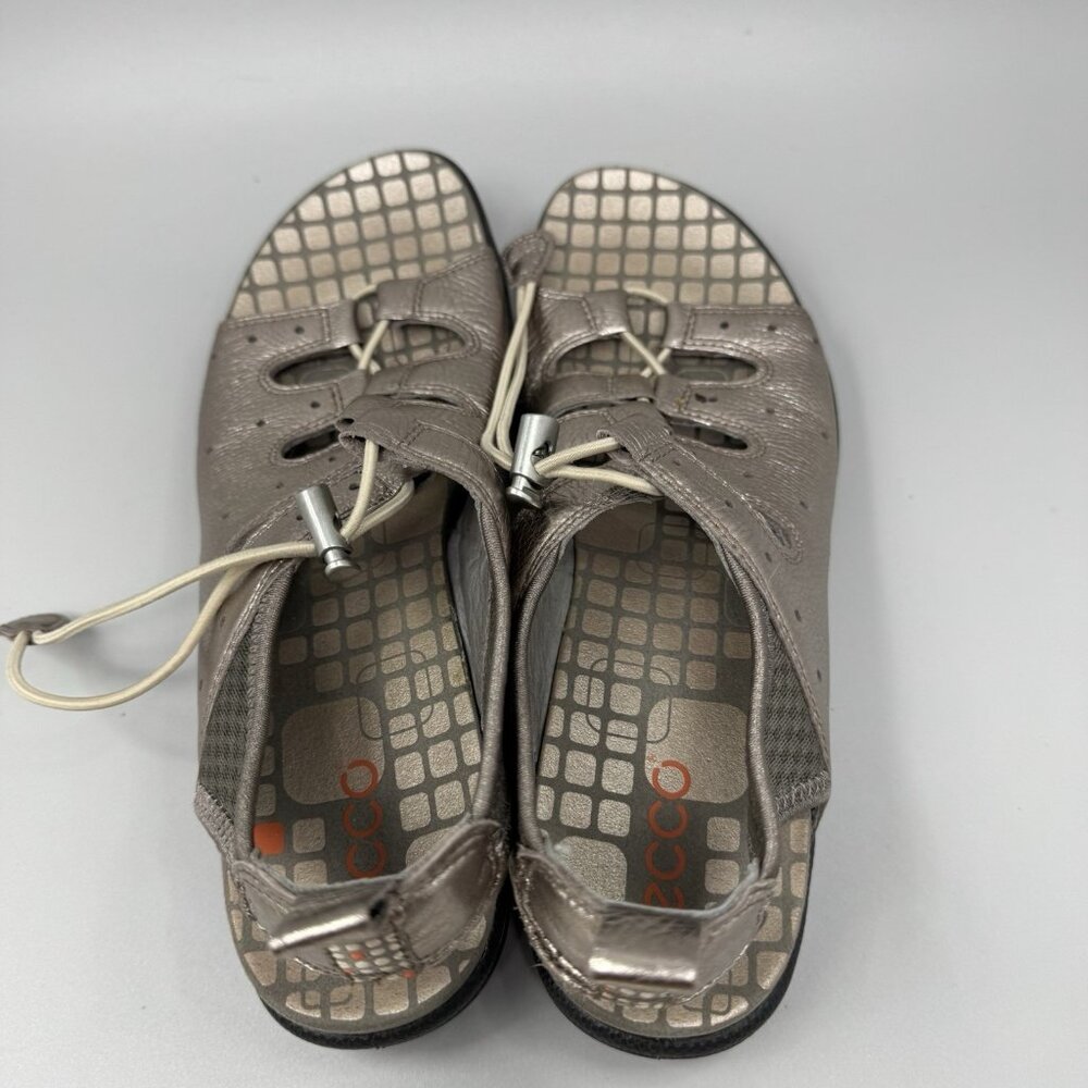 Ecco Jab Toggle Metallic Draw String Gladiator Sp… - image 7